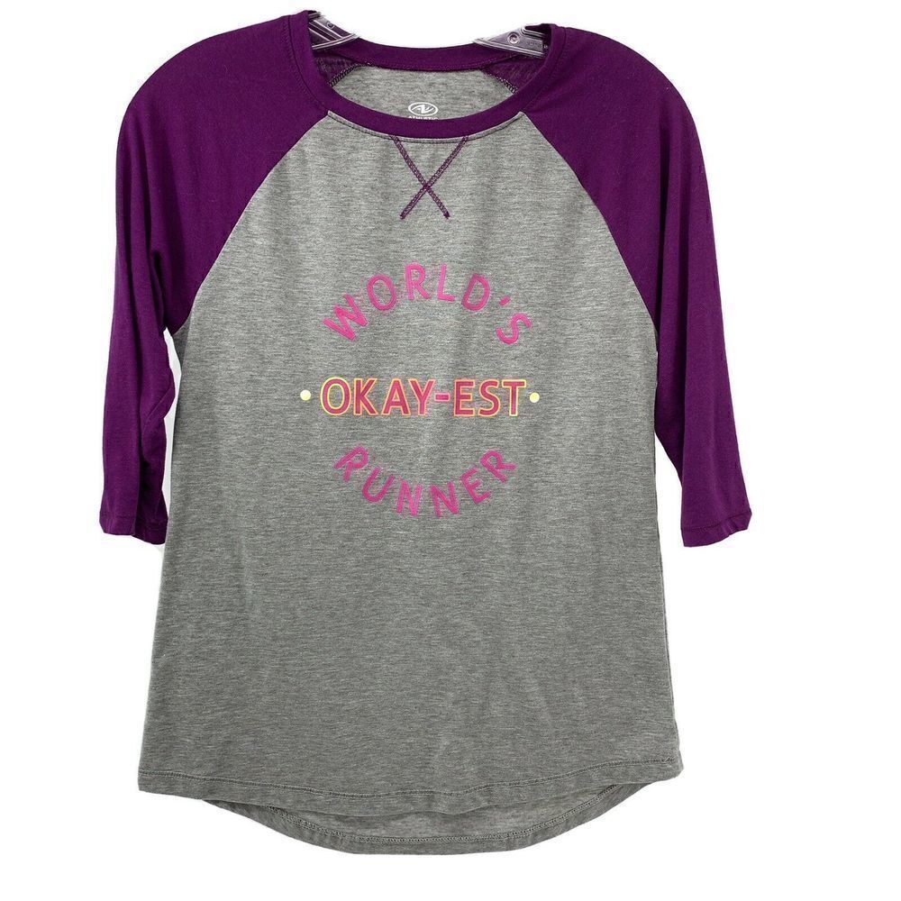 World's Okay-est Runner Ragland Tee XS Running